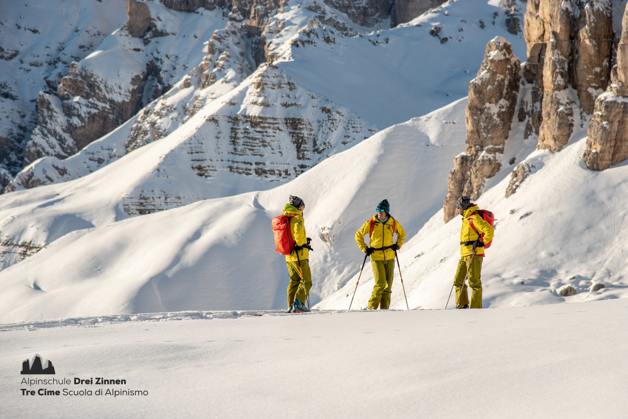 Skitour Drei Zinnen Tre Cime Alpinschule Drei Zinnen