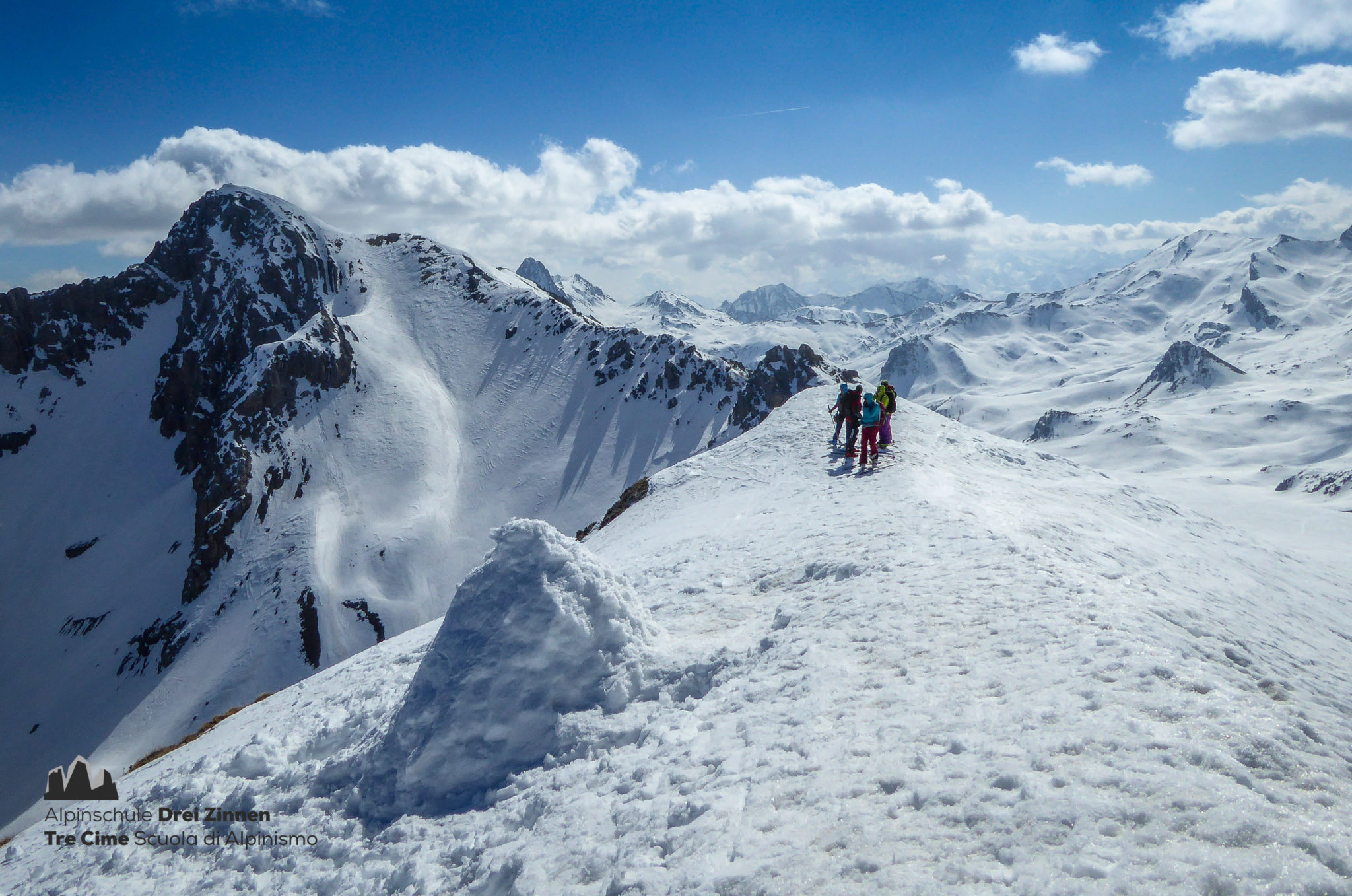 Val Maira Skitour Sci Alpinismo Tre Cime Alpinschule Dreizinnen