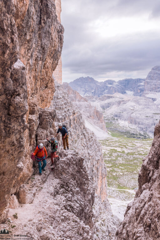 Normalweg Große Zinne – Via Normale Cima Grande di Lavaredo, Drei Zinnen – Tre Cime, Dolomiten, Dolomiti, Dolomites