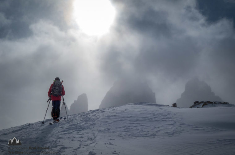 Skitour Sextnerstein - sci alpinismo Sasso di Sesto (1)