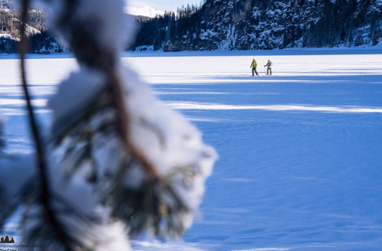 lago di braies pragser wildsee ciaspolata schneeschuhwandern snowshoehiking (27 von 53)